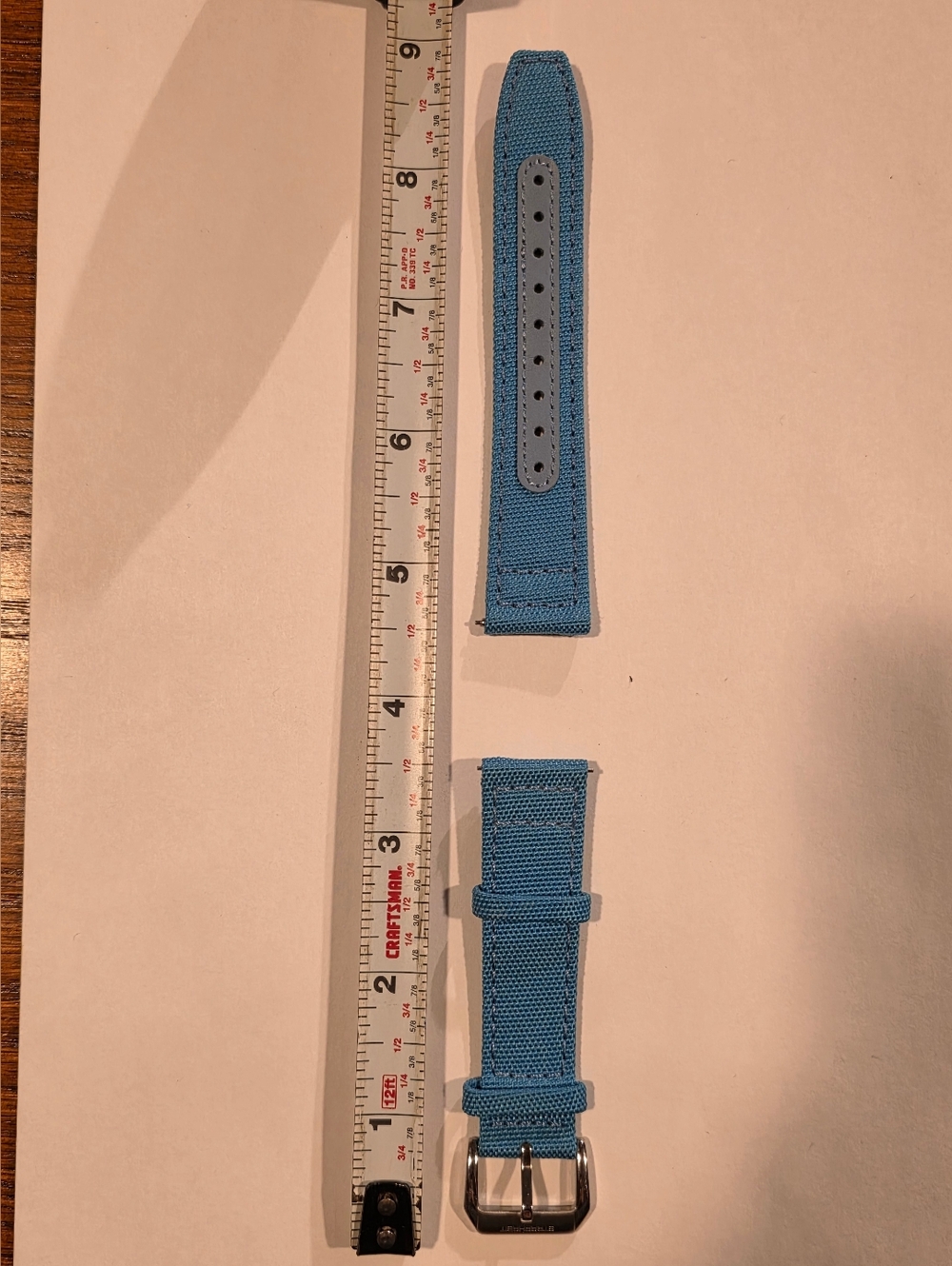 Light Blue Watch Band